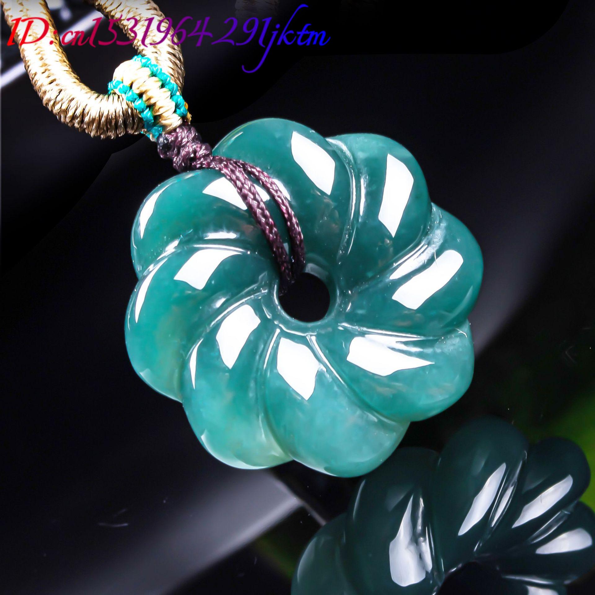 Natural Burmese Jadeite Flower - огляд і ціна Vintage Fashion Necklace