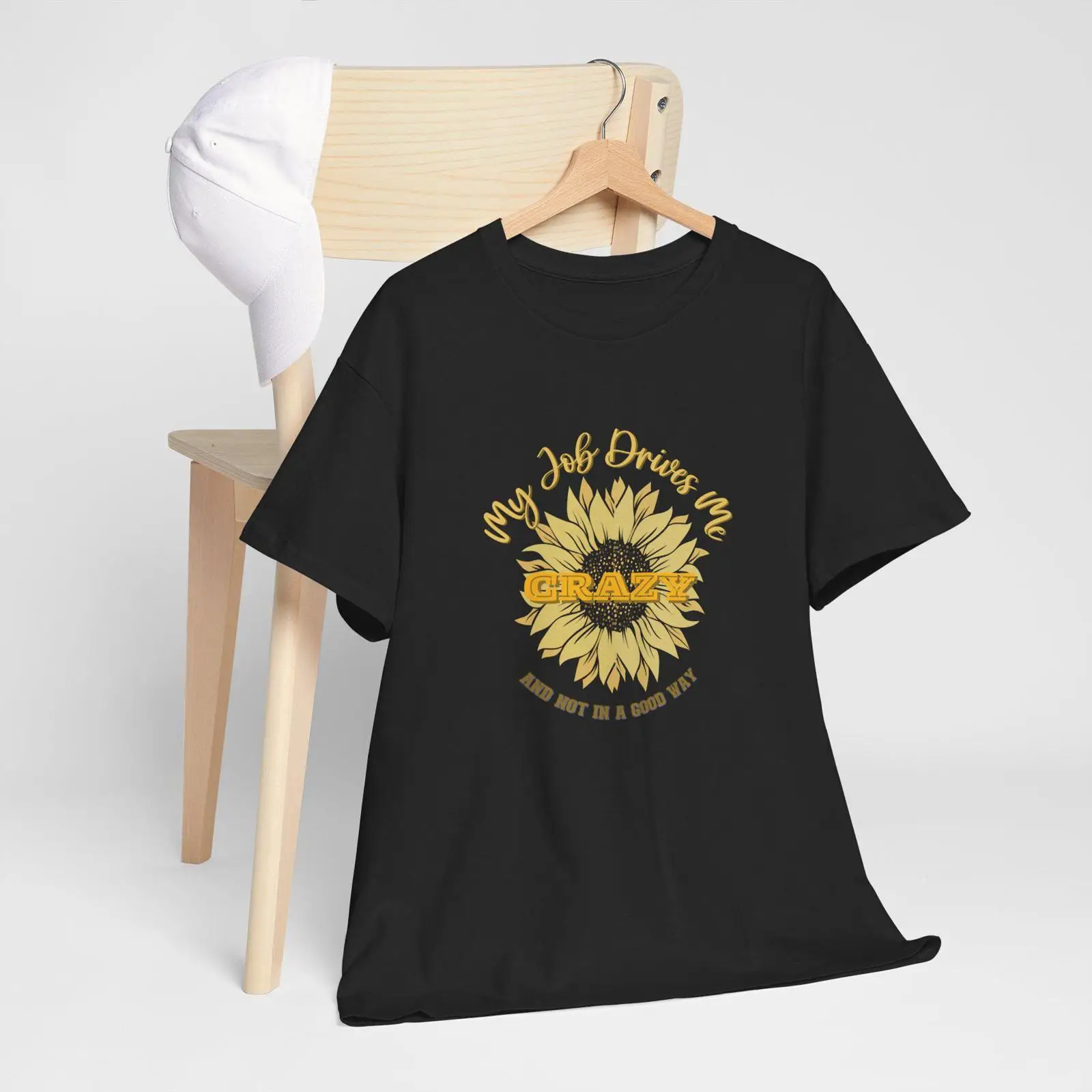 Job t shirt Crazy work inspire - огляд і ціна Vintage Fashion Jobs