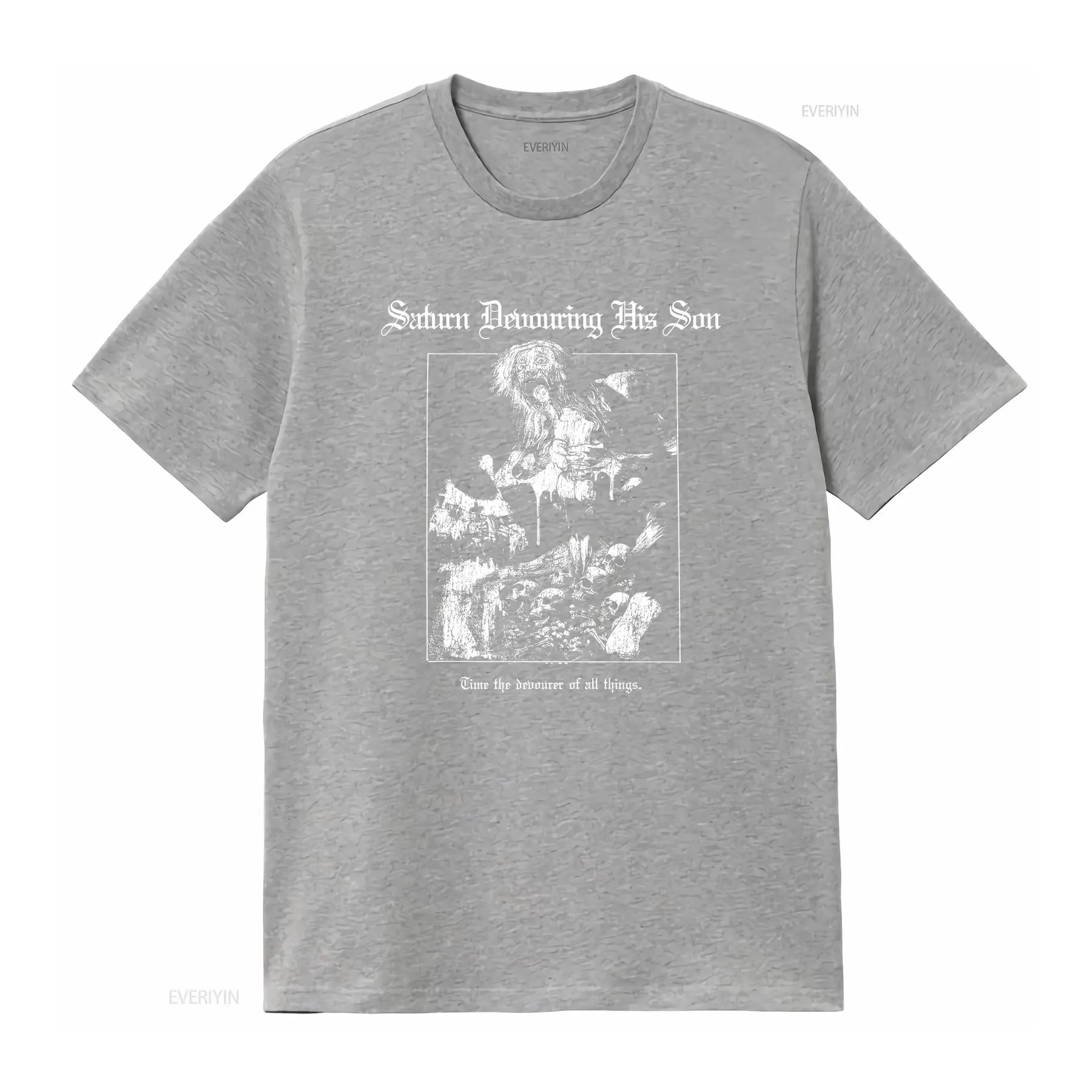 Gothic Horror T Shirt Saturn D - огляд і ціна Vintage Fashion De