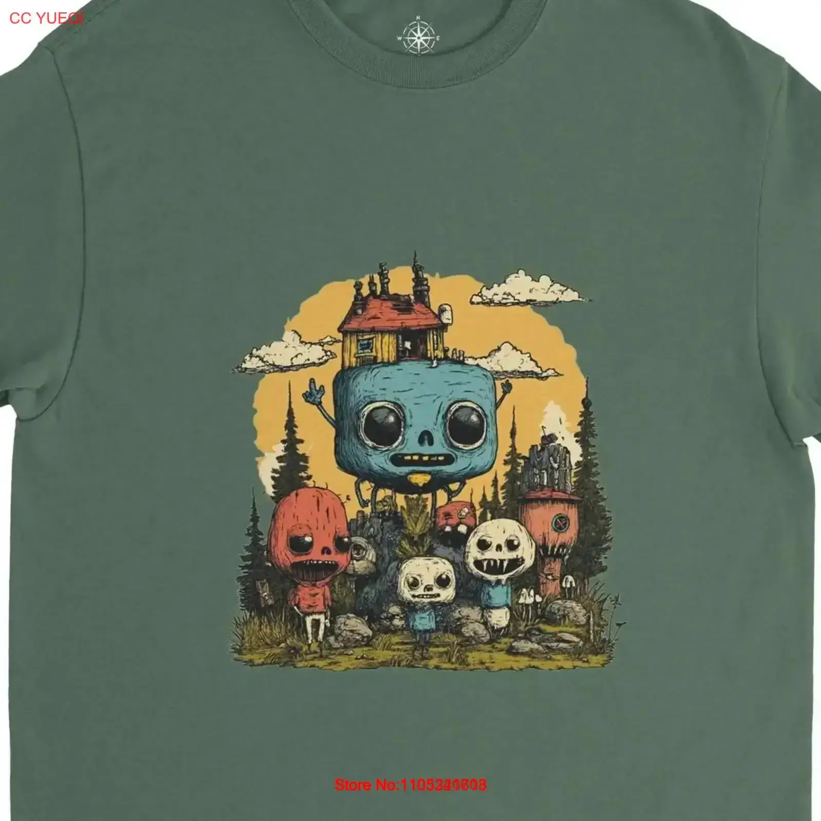 Quirky Village People T Shirt  - огляд і ціна Quirky Vintage Fashion
