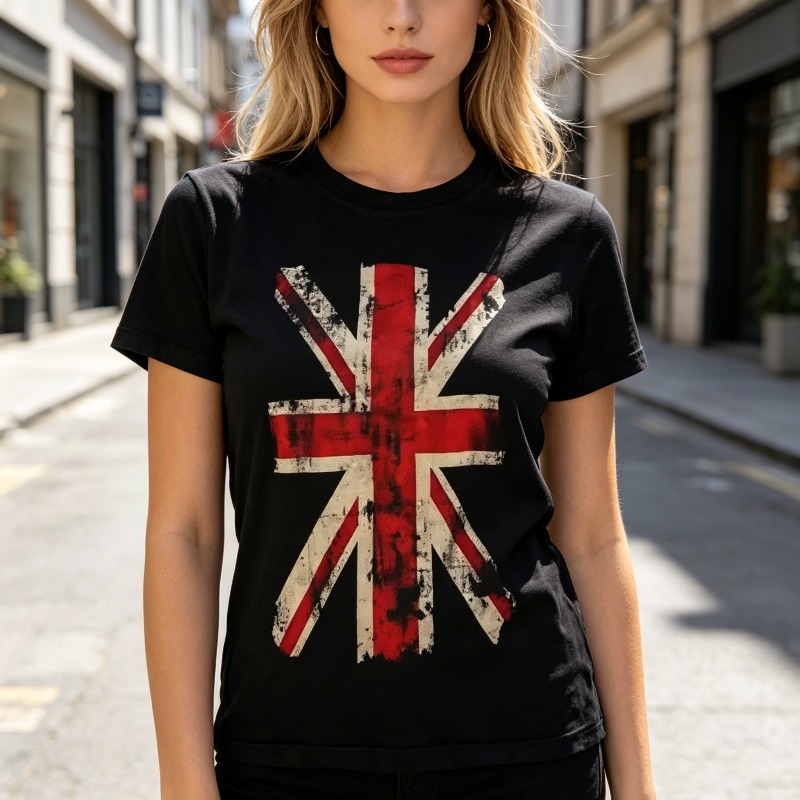 Union Jack Graphic Tshirt Vint - огляд і ціна Vintage Fashion Uk