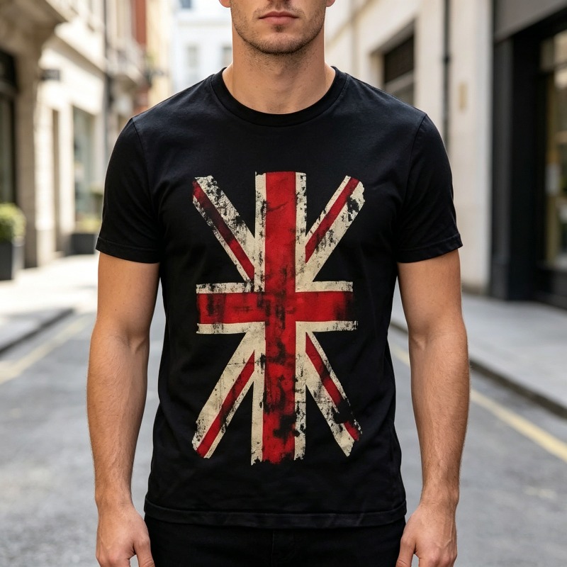 Union Jack Graphic Tshirt Vint - огляд і ціна Vintage Fashion Uk