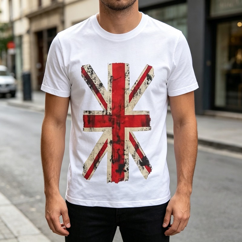 Union Jack Graphic Tshirt Vint - огляд і ціна Vintage Fashion Uk