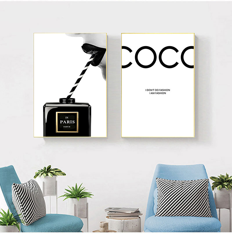 Posters Prints Vintage Canvas  - огляд і ціна Vintage Fashion Illustration