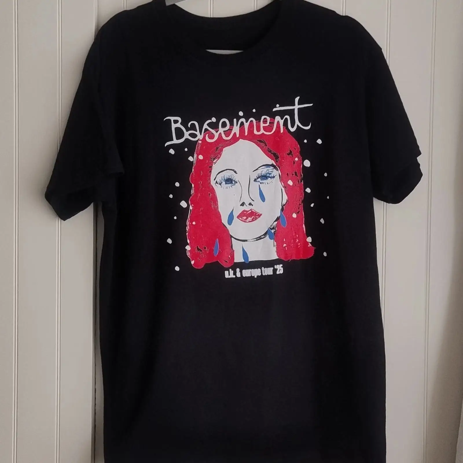 Basement UK Europe Tour T Shir - огляд і ціна Vintage Fashion Uk