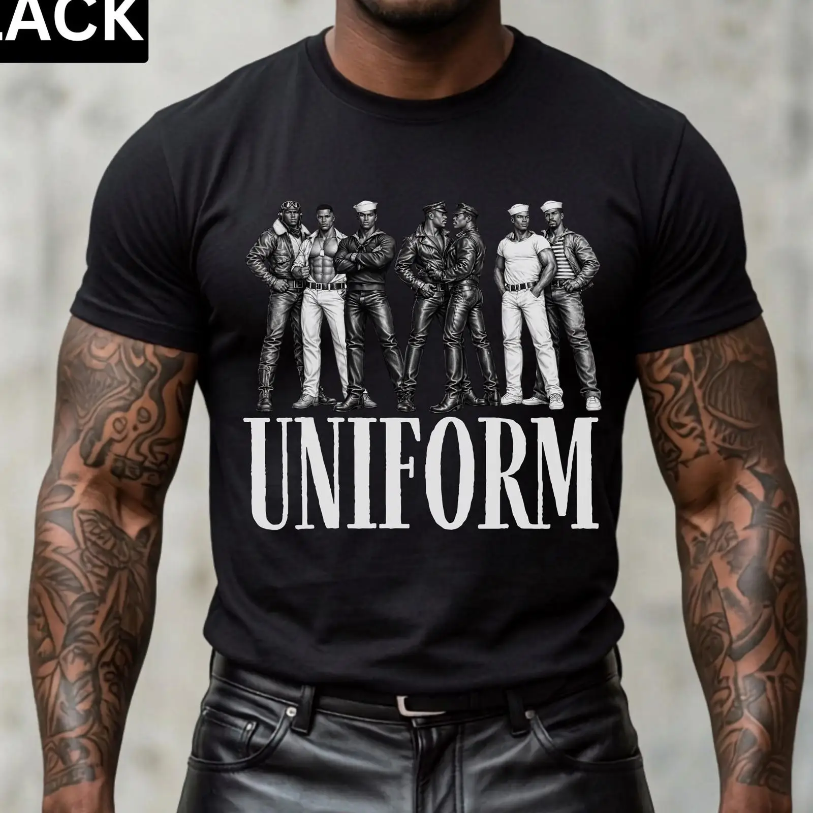 Tom Of Finland Inspired Unifor - огляд і ціна Vintage Queer Fashion