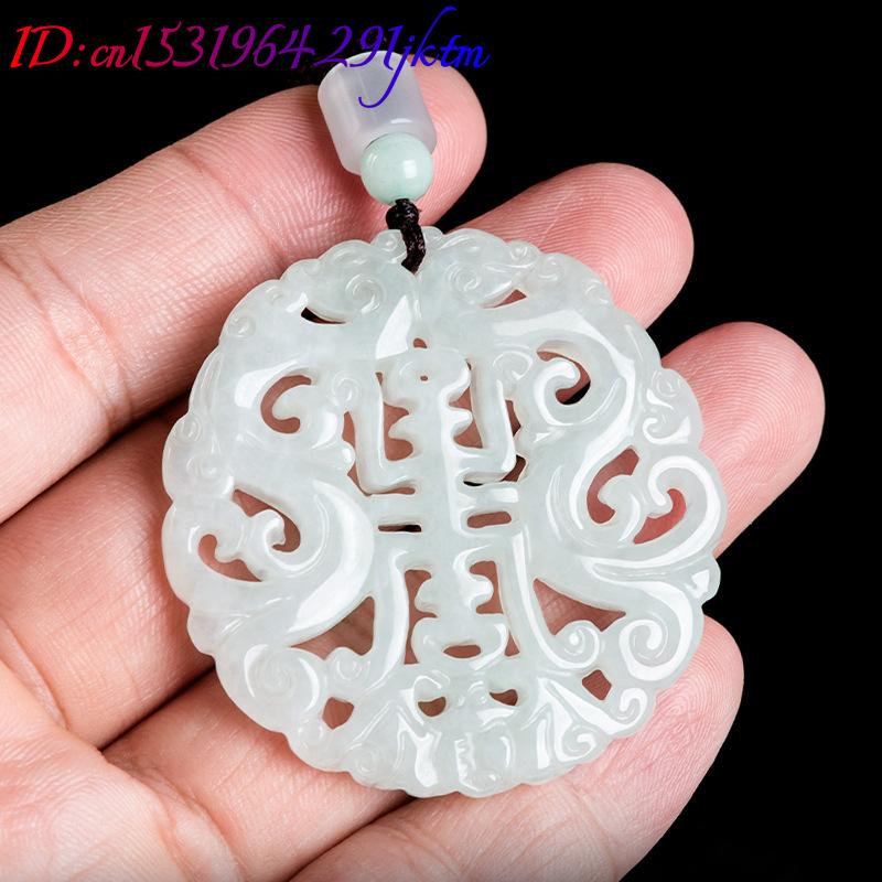 Burmese Jadeite Dragon Pendant - огляд і ціна Vintage Fashion Necklace