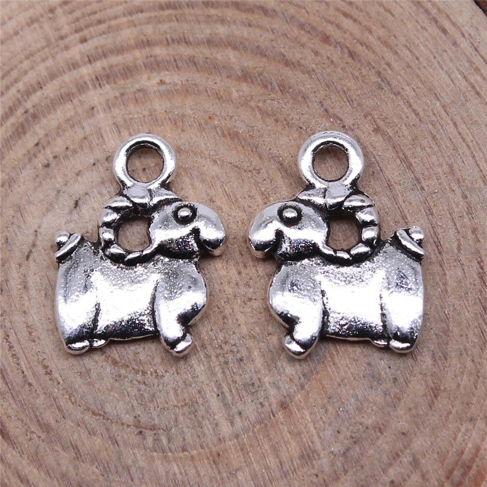 10pcs 11x14mm Antique Silver C - огляд і ціна Vintage Urban Fashion