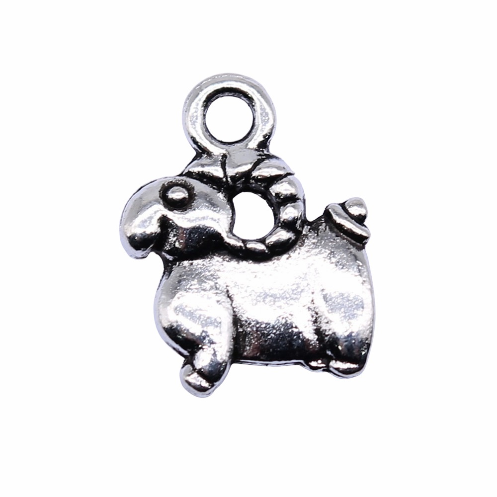 10pcs 11x14mm Antique Silver C - огляд і ціна Vintage Urban Fashion