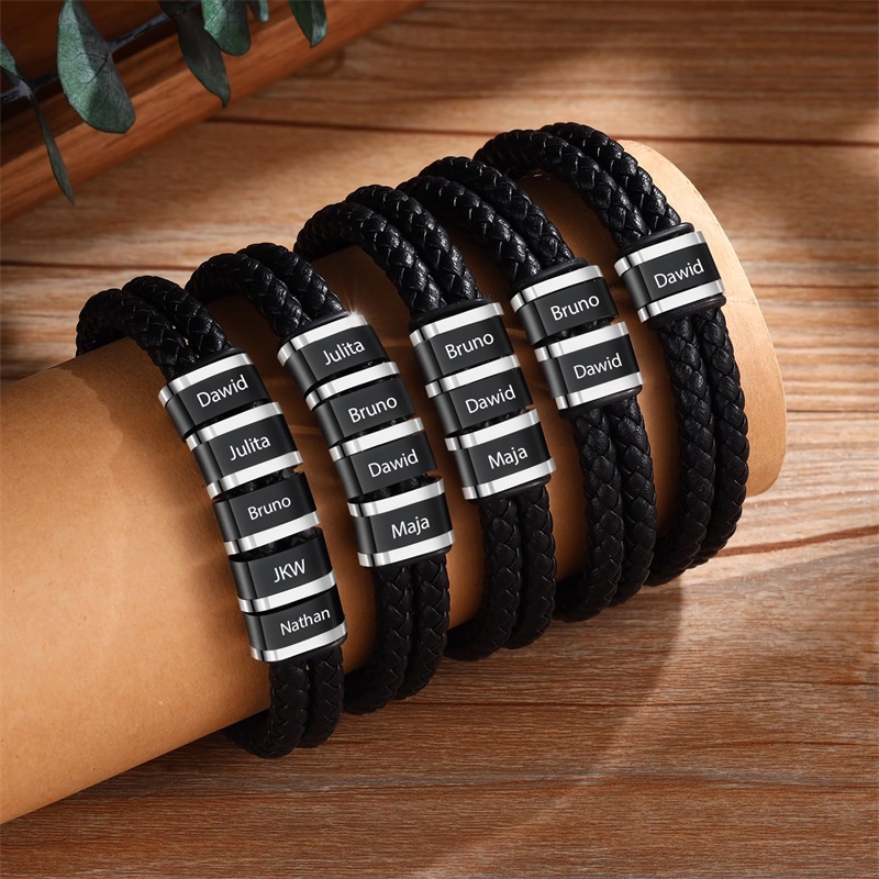 Personalized Bracelets for Men - огляд і ціна Vintage Fashion Names