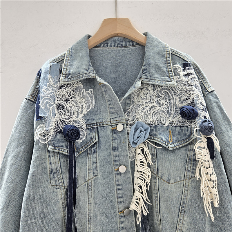 SuperAen Autumn 2025 New Women - огляд і ціна Patchwork Jean Jacket