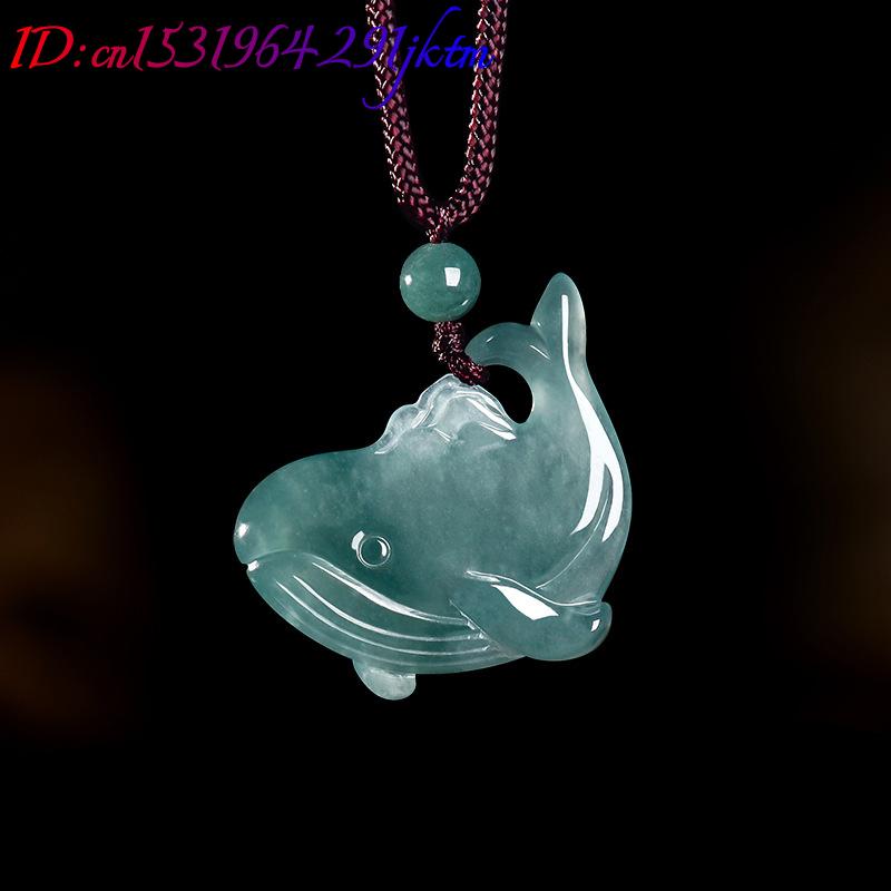 Natural Burmese Jadeite Whale  - огляд і ціна Vintage Fashion Necklace