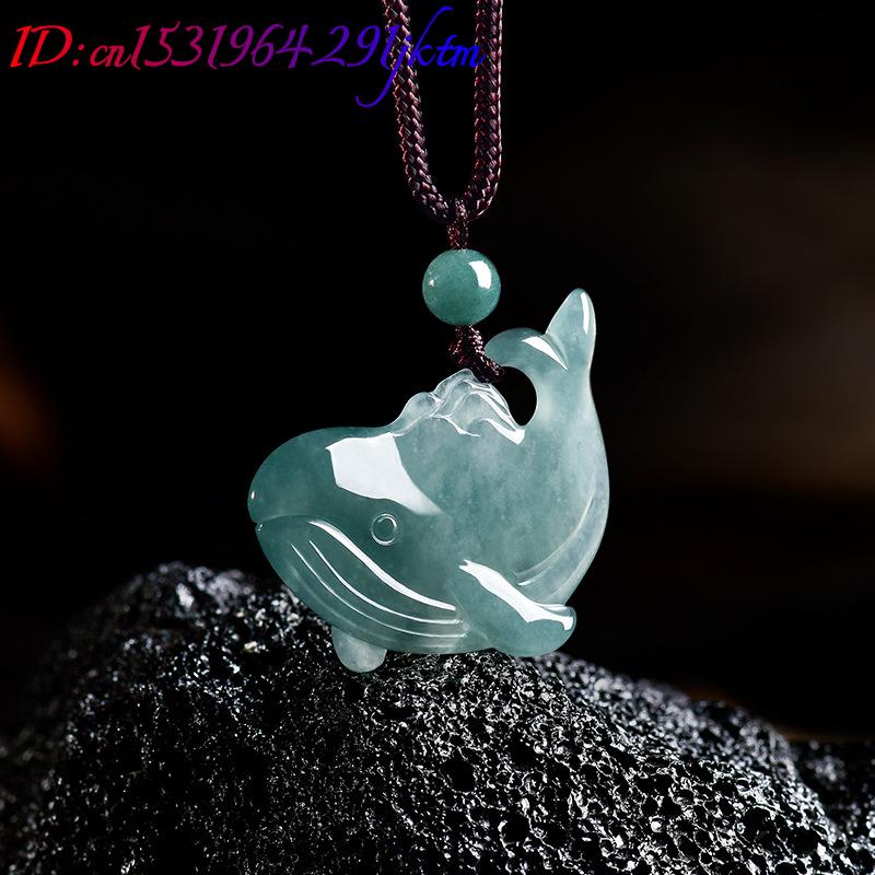 Natural Burmese Jadeite Whale  - огляд і ціна Vintage Fashion Necklace