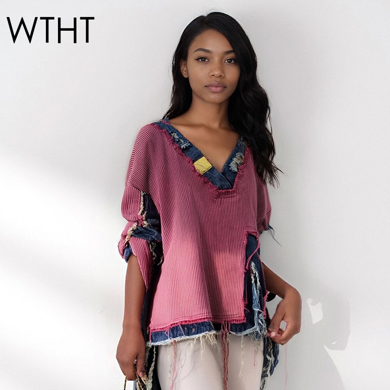 WTHT Fashion Women's Spliced D - огляд і ціна Vintage Fashion Influencers
