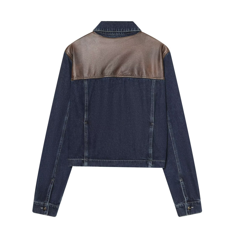 ETJ Women's Denim Jacket & Jea - огляд і ціна Patchwork Jean Jacket