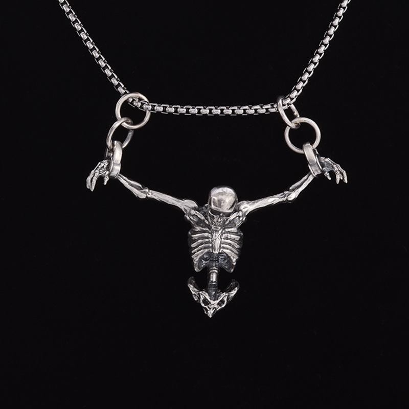 Mens Gothic Vintage Silver Pla - огляд і ціна Quirky Vintage Fashion