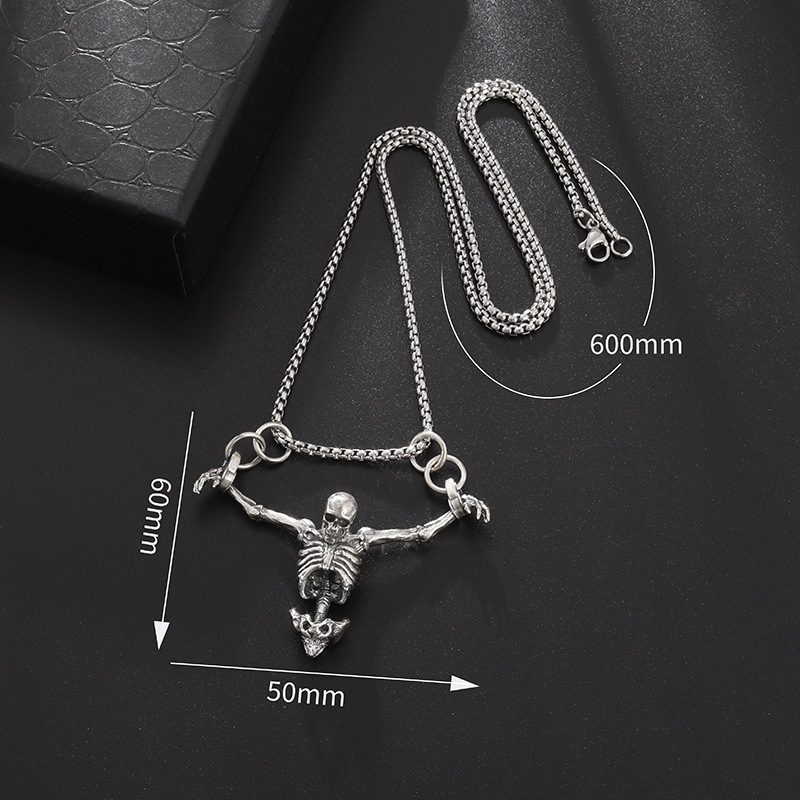 Mens Gothic Vintage Silver Pla - огляд і ціна Quirky Vintage Fashion