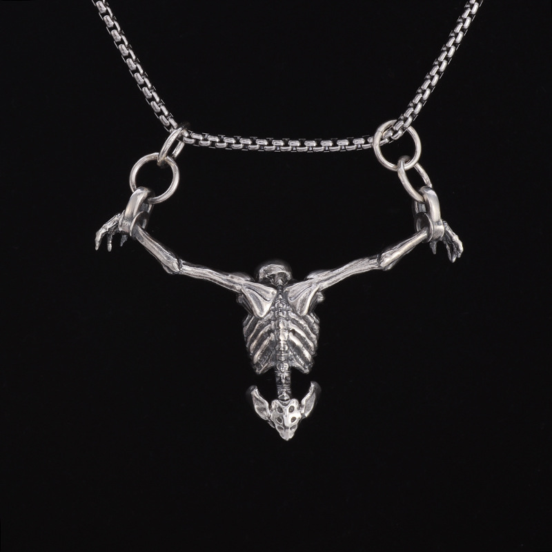 Mens Gothic Vintage Silver Pla - огляд і ціна Quirky Vintage Fashion