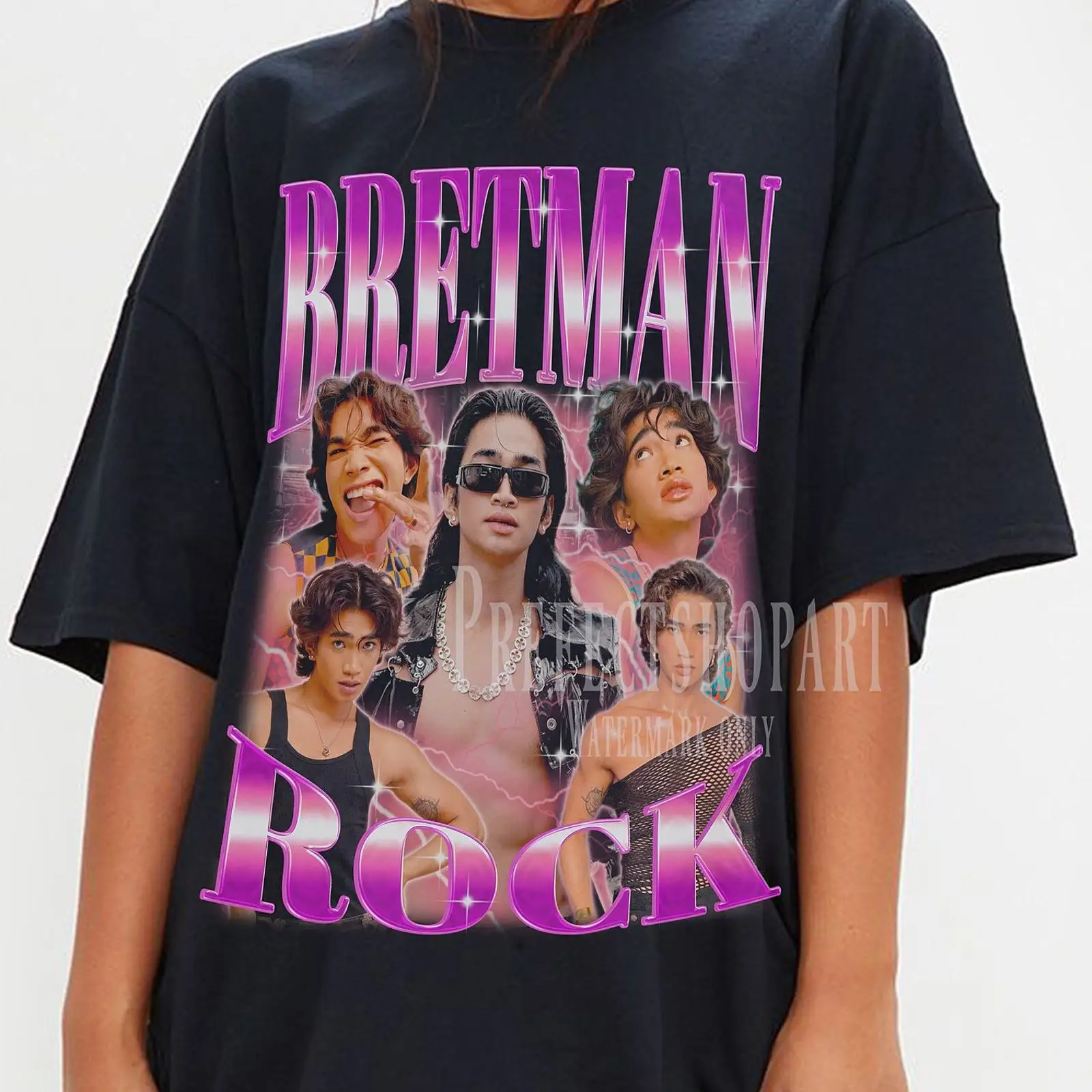 Bretman Rock Retro T Shirt Vin - огляд і ціна Vintage Fashion Influencers