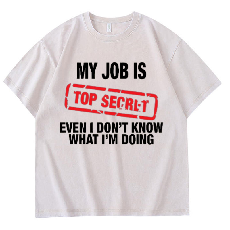My Job Is Top Secret Funny Gra - огляд і ціна Vintage Fashion Jobs