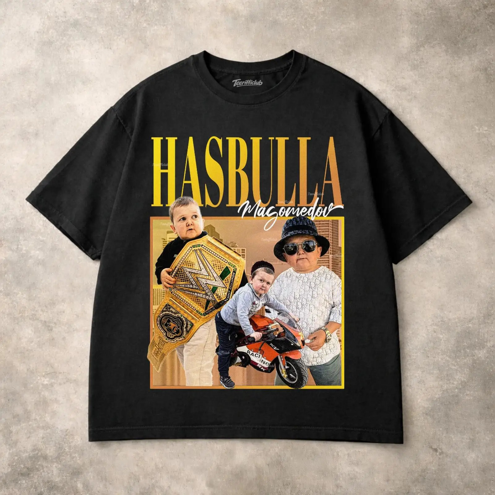 Hasbulla T Shirt Funny Meme In - огляд і ціна Vintage Fashion Influencers