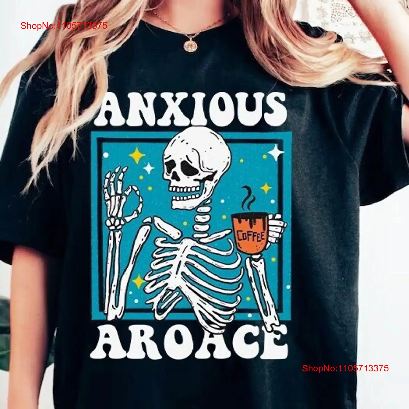 Anxious aroace shirt pride t a - огляд і ціна Vintage Queer Fashion