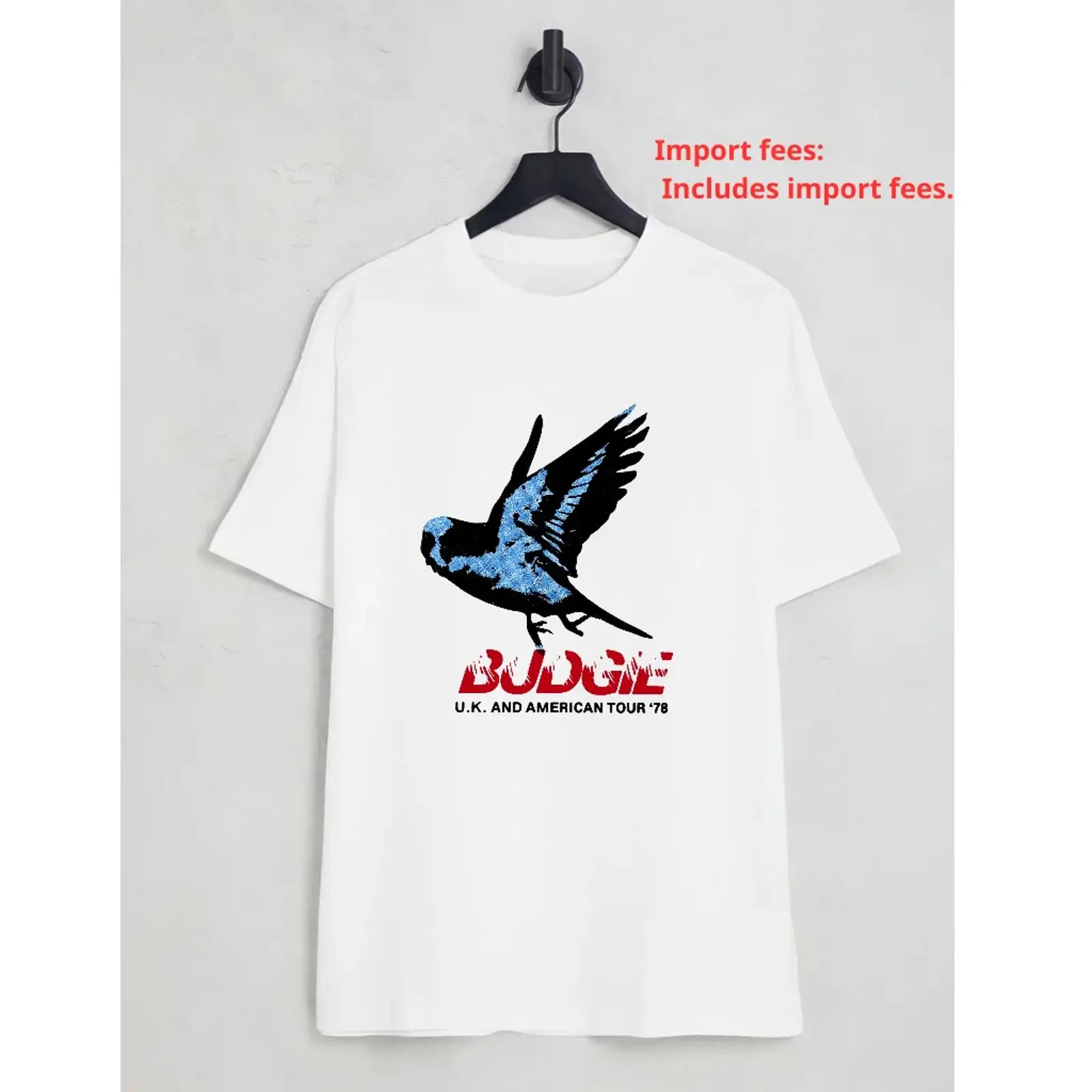 Budgie UK American Tour 1978 B - огляд і ціна Vintage Fashion Uk